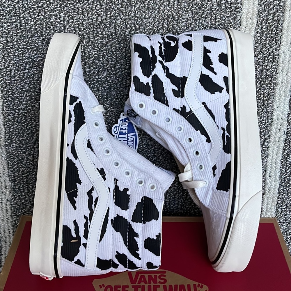 Vans Sk8-Hi 38 Dx Anaheim Factory Cow Print MENS - Picture 12 of 16